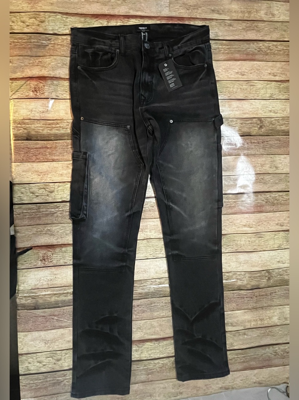 Forever 21 Slim Black Jeans